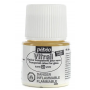 Farba witrażowa do szkła Pebeo Vitrail 45ml, Biała/20 White transparentna - 2